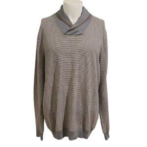 [Tasso Elba] Collared Long Sleeve - Size L